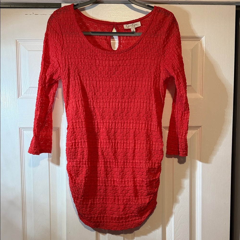 ❤️🧡 Jessica Simpson Maternity Textured Blouse ❤️🧡